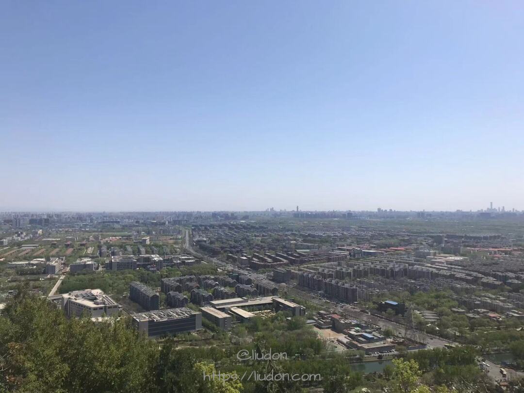 俯瞰北京